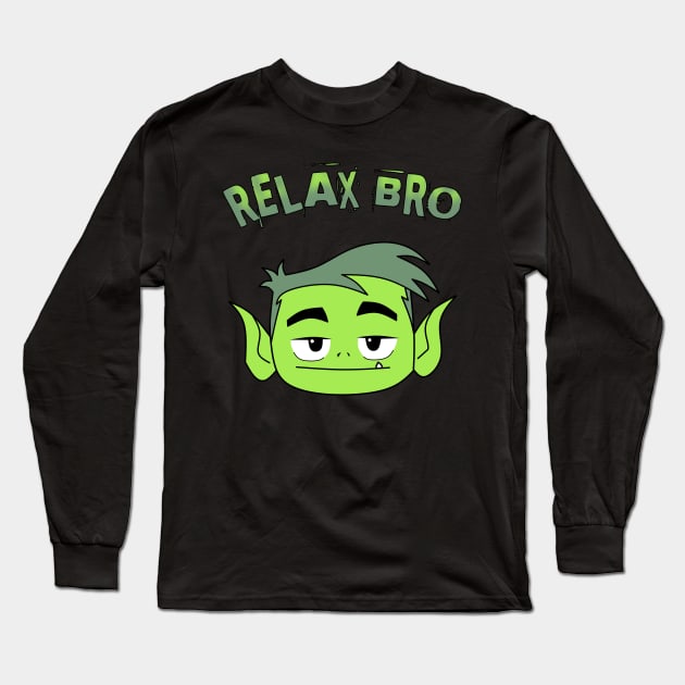 BEAST BOY Long Sleeve T-Shirt by Outland Origin